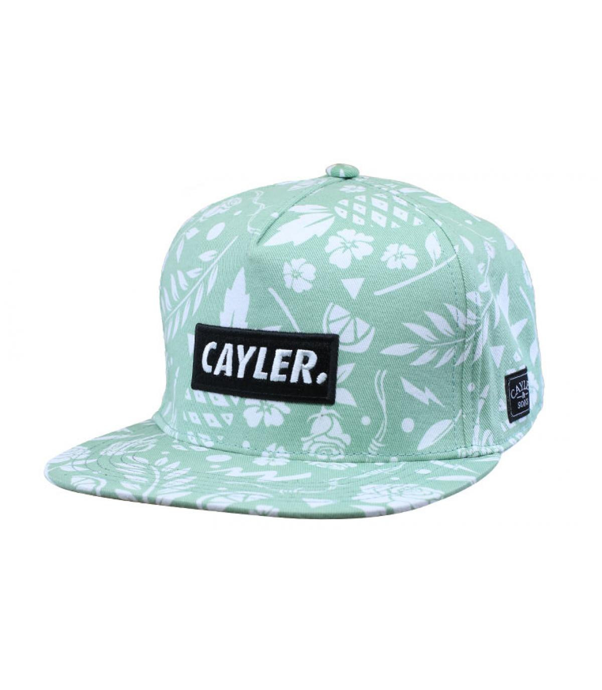 Statement Leaves N Wires Snapback mint Cayler and Sons